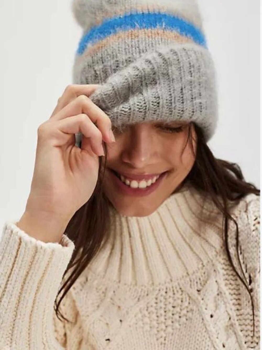 Free People Intimately The Groove Stripe Beanie